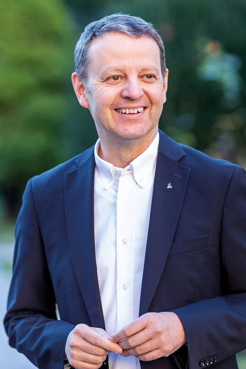 P. Christian Marte SJ im Jesuitenkolleg Innsbruck